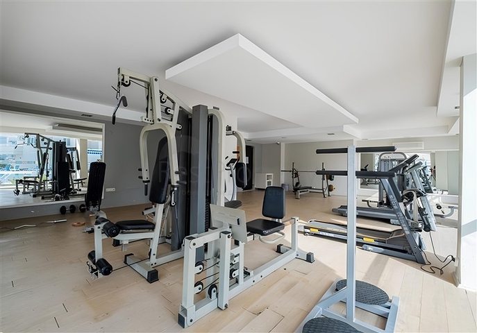 Меблированная 2+1 в Тосмуре в 200 м от моря