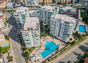 Меблированная 2+1 в Тосмуре в 200 м от моря