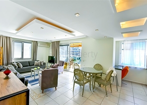 Меблированная 2+1 в Тосмуре в 200 м от моря