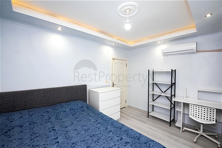 Трехкомнатная квартира в районе Махмутлар в 400 м от моря