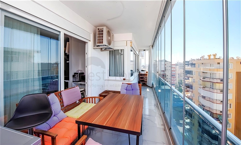 Трехкомнатная квартира в районе Махмутлар в 400 м от моря