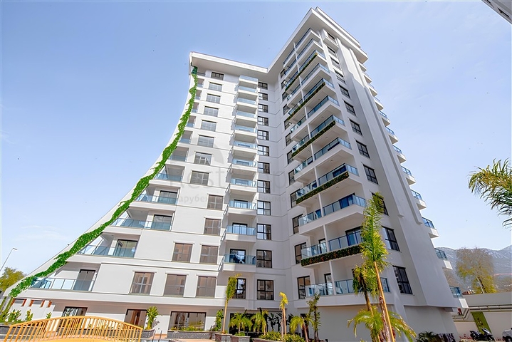 Квартира 1+1 в районе Махмутлар