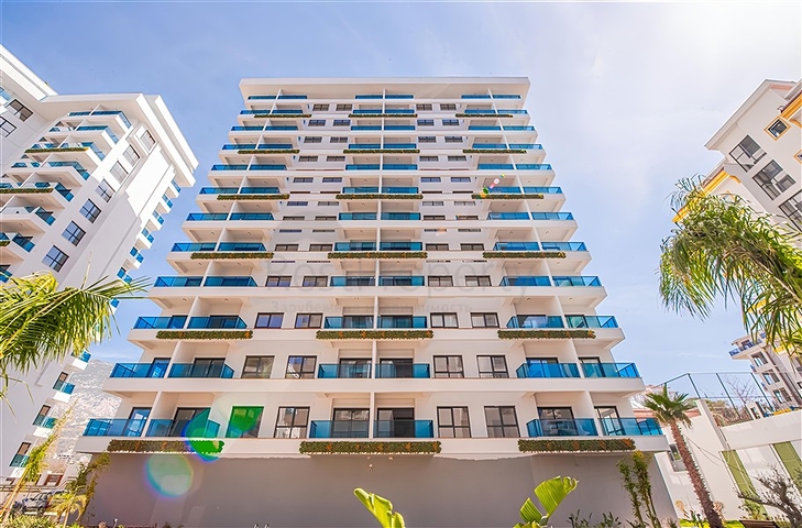 Квартира 1+1 в районе Махмутлар