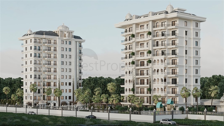 Квартира 1+1 в районе Авсаллар