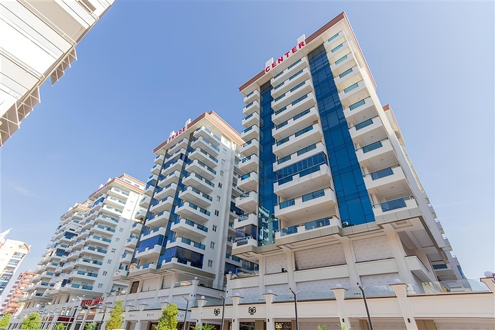 Просторная  1+1 в новом комплексе района Махмутлар