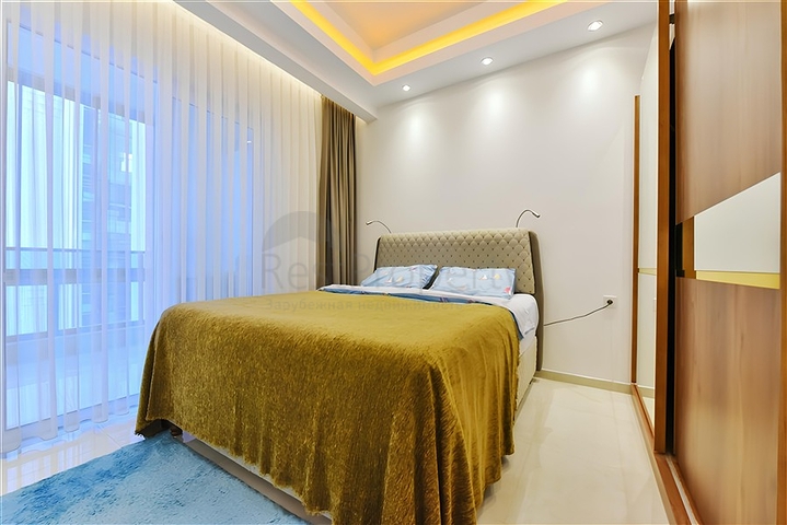 Просторная  1+1 в новом комплексе района Махмутлар