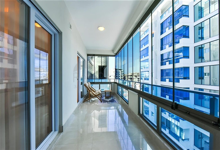 Просторная  1+1 в новом комплексе района Махмутлар