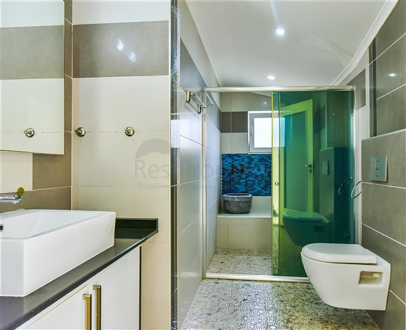 Роскошная квартира с видом на море и полной инфраструктурой в сердце Конаклы 