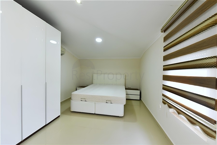 Роскошная квартира с видом на море и полной инфраструктурой в сердце Конаклы 