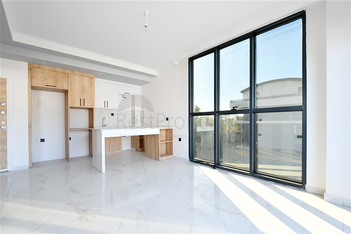 Уютная квартира 1+1 в районе Авсаллар 