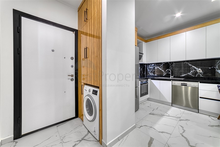 Двухкомнатная квартира в новом проекте c развитой инфраструктурой в Авсалларе