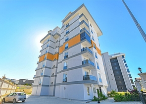 Двухкомнатная квартира в комплексе района Авсаллар 