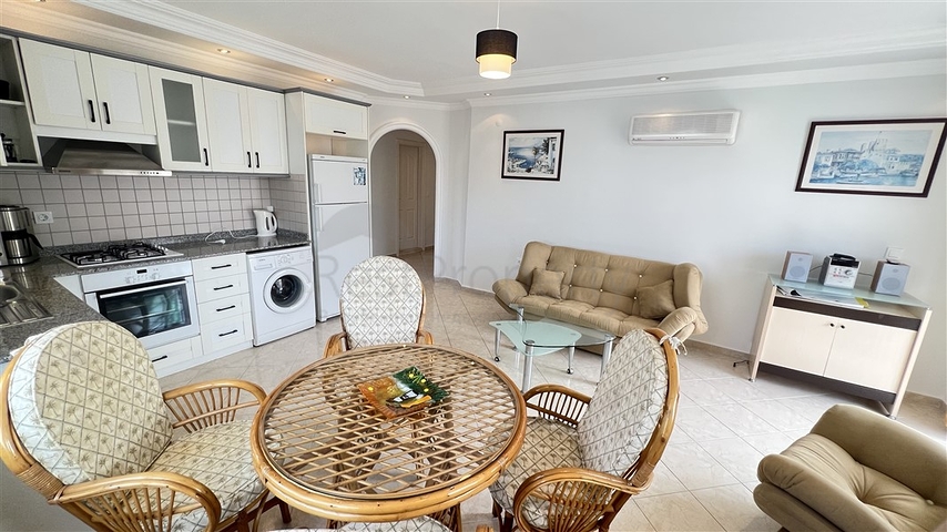 Уютная квартира 2+1 в районе Оба 