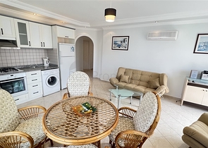 Уютная квартира 2+1 в районе Оба 