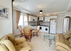 Уютная квартира 2+1 в районе Оба 