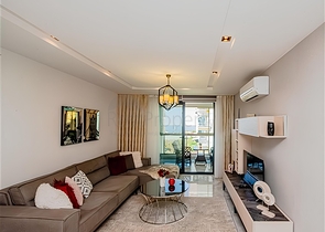 Квартира 1+1 с видом на море в районе Каргыджак