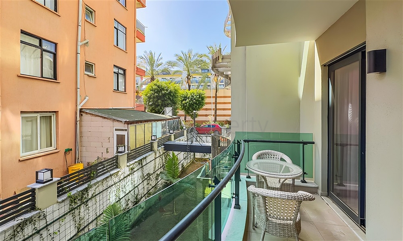 Квартира 1+1 в премиальном комплексе в центре Алании