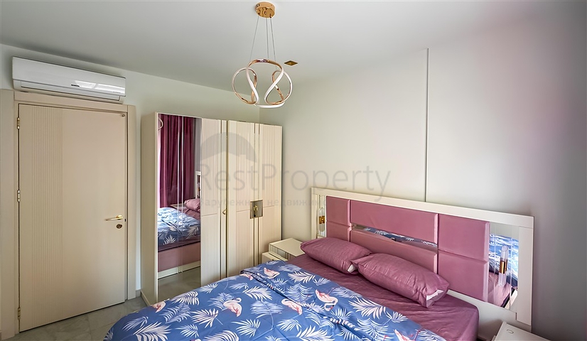 Квартира 1+1 в премиальном комплексе в центре Алании