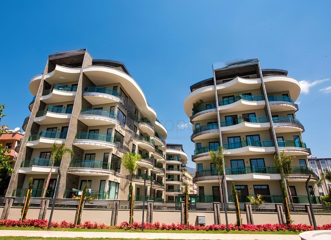 Квартира 1+1 в премиальном комплексе в центре Алании