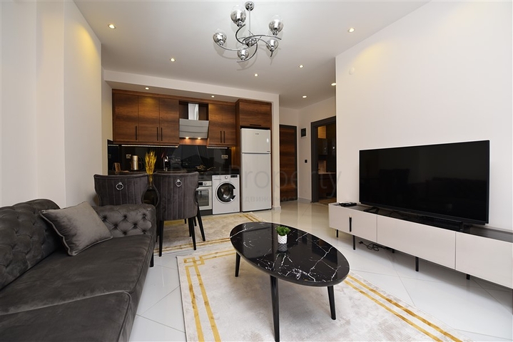 Двухкомнатная квартира с панорамным видом на горы 