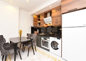 Двухкомнатная квартира с панорамным видом на горы 