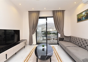 Двухкомнатная квартира с панорамным видом на горы 