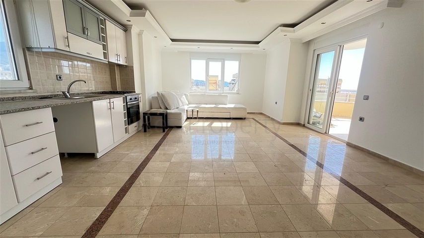 Квартира 2+1 на первой береговой линии района Тосмур