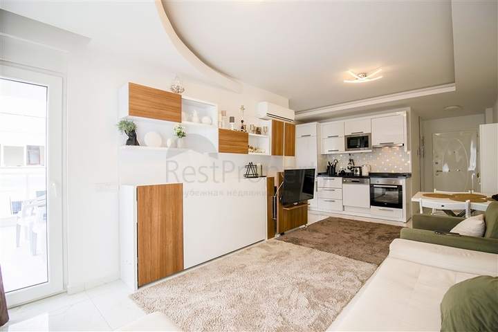 Трехкомнатная квартира в районе Авсаллар