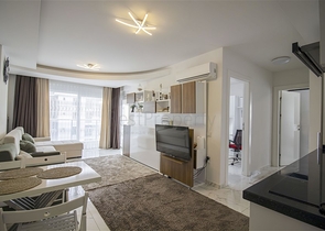 Трехкомнатная квартира в районе Авсаллар