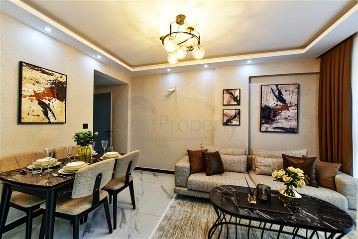 Трехкомнатная квартира в 200 м от моря в районе пляжа Клеопатра 