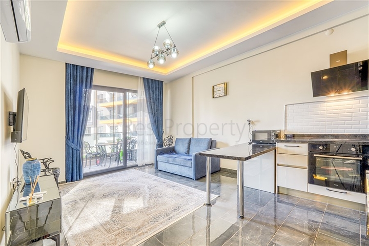 Квартира 1+1 в новом жилом комплексе района Махмутлар