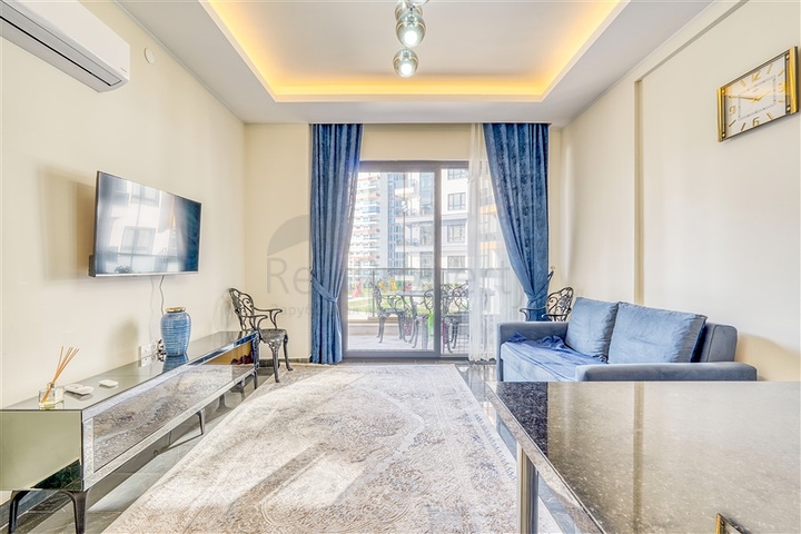 Квартира 1+1 в новом жилом комплексе района Махмутлар