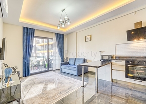 Квартира 1+1 в новом жилом комплексе района Махмутлар