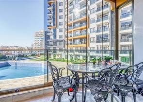 Квартира 1+1 в новом жилом комплексе района Махмутлар