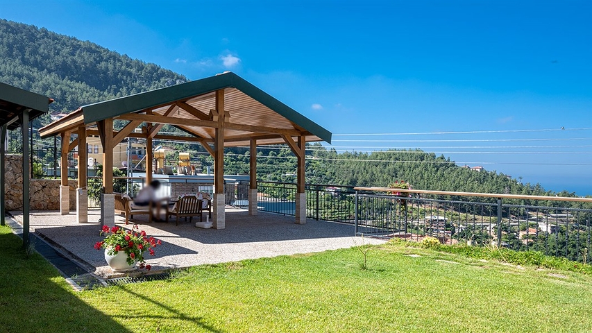 Продажа виллы 4+1 в Алании у моря | Готовый дом с мебелью