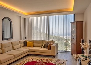 Продажа виллы 4+1 в Алании у моря | Готовый дом с мебелью