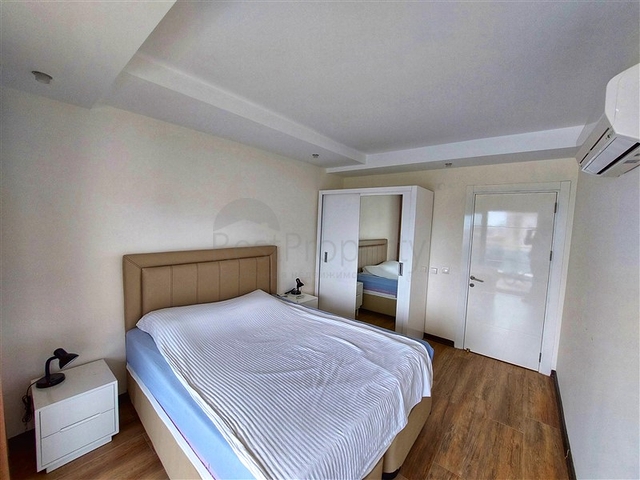 Меблированная квартира 1+1 в комплексе с отельной инфраструктурой в Джикджилли 