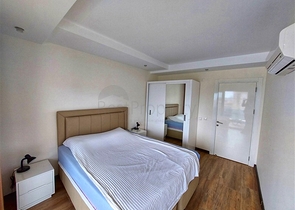 Меблированная квартира 1+1 в комплексе с отельной инфраструктурой в Джикджилли 