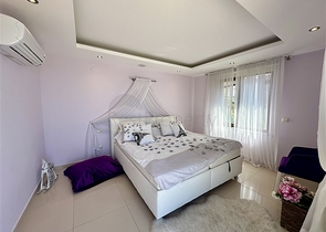 Уютная вилла с видом на море и садом в одном из самых живописных районов Аланьи