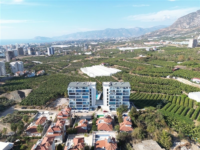 Пентхаус планировки 2+1 в Махмутларе