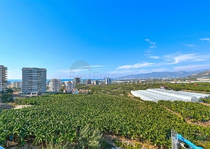 Пентхаус планировки 2+1 в Махмутларе