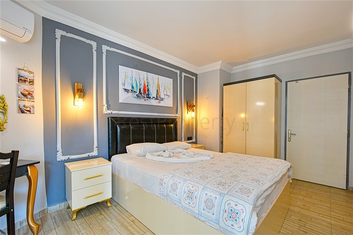 Квартира 1+1 в районе Оба всего в 550 м от моря