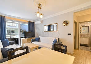 Квартира 1+1 в районе Оба всего в 550 м от моря