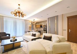 Трехкомнатная квартира в районе Тосмур