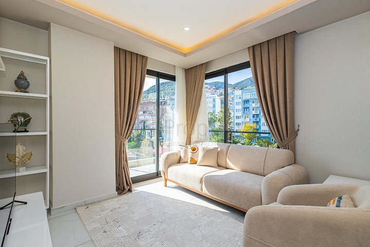 Уютная квартира 1+1 в районе пляжа Клеопатра