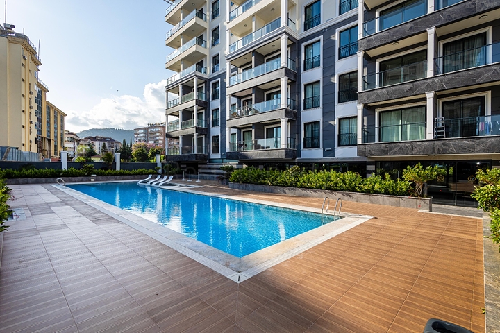 Уютная квартира 1+1 в районе пляжа Клеопатра