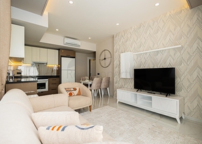 Уютная квартира 1+1 в районе пляжа Клеопатра