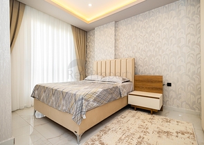 Уютная квартира 1+1 в районе пляжа Клеопатра