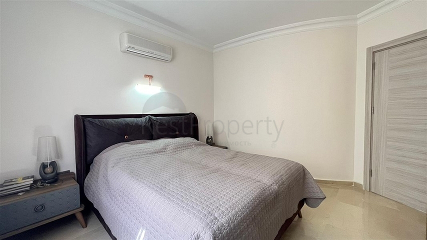 Меблированная вилла с видом на море в живописном районе Каргыджак