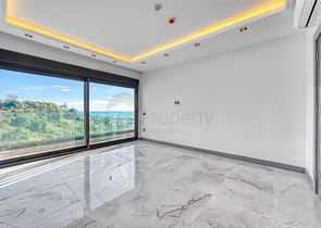 Современная роскошная вилла в центре Джикджилли с панорамным видом на море